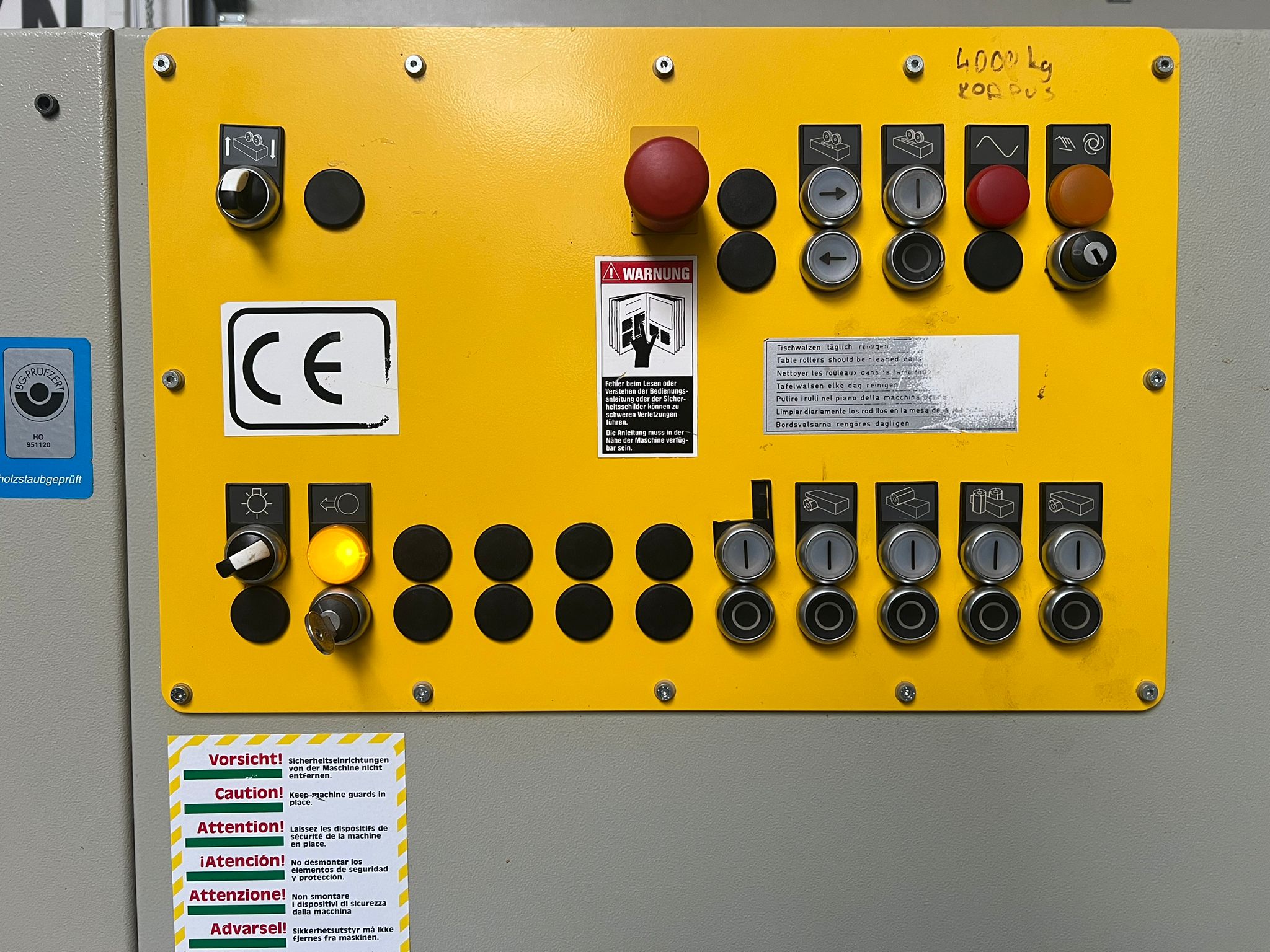 Strugarka czterostronna Weinig Unimat 23EL - obrazek 8