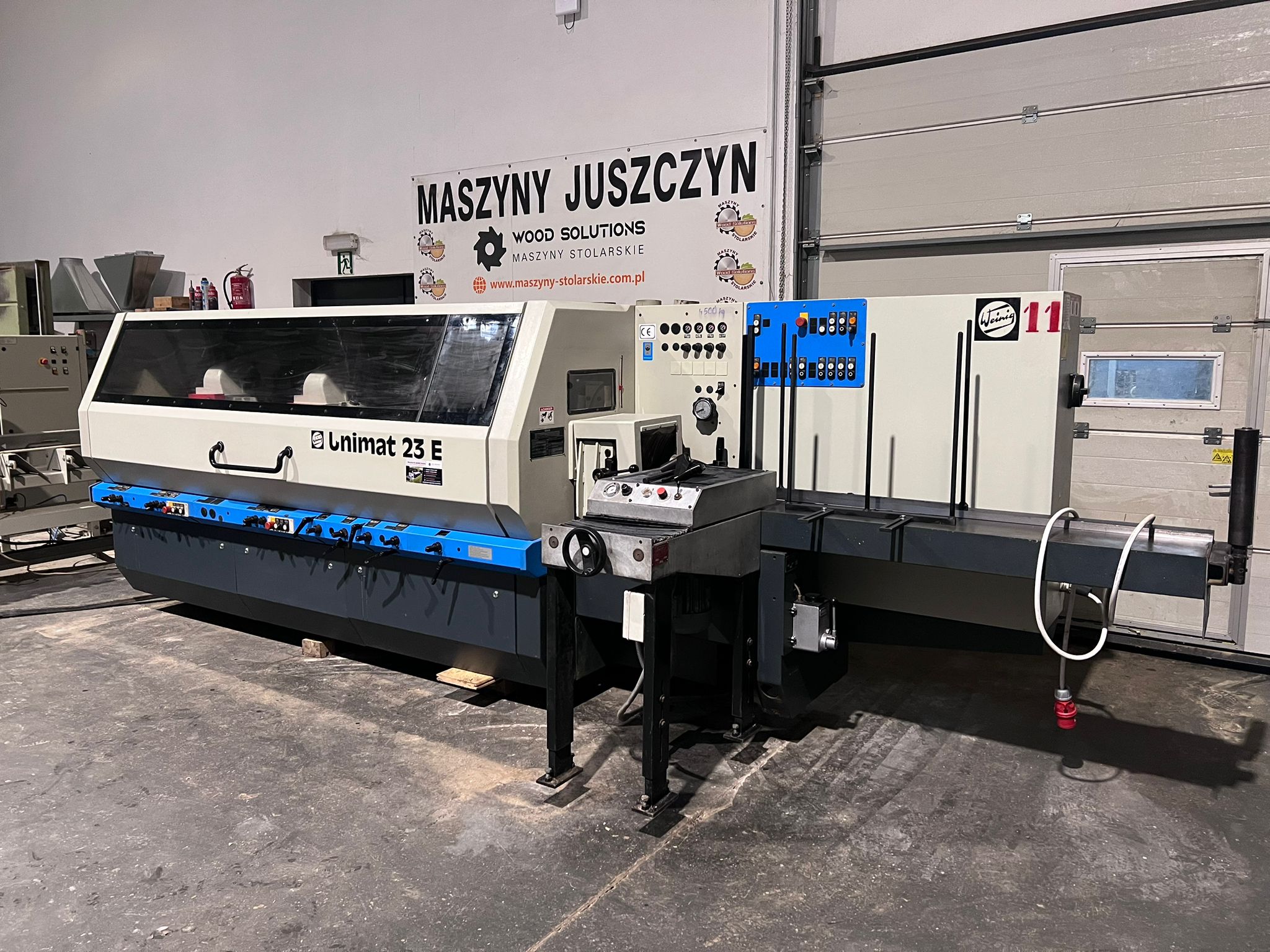 Strugarka czterostronna Weinig Unimat 23E - obrazek 3