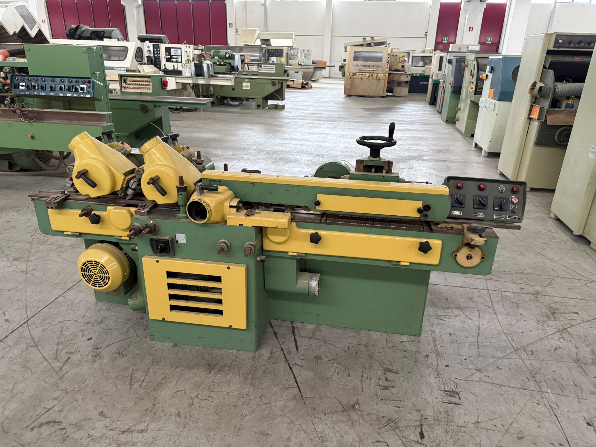 Strugarka-listwiarka czterostronna Gabbiani GS120