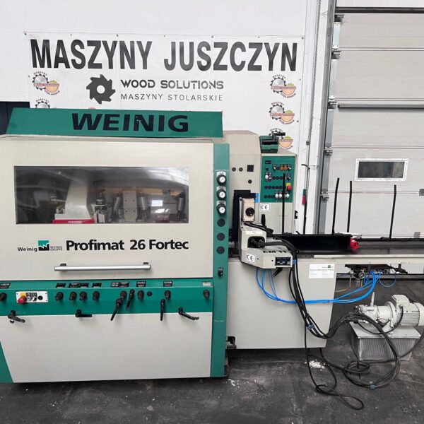Strugarka czterostronna Weinig Profimat 26 Fortec + EM11