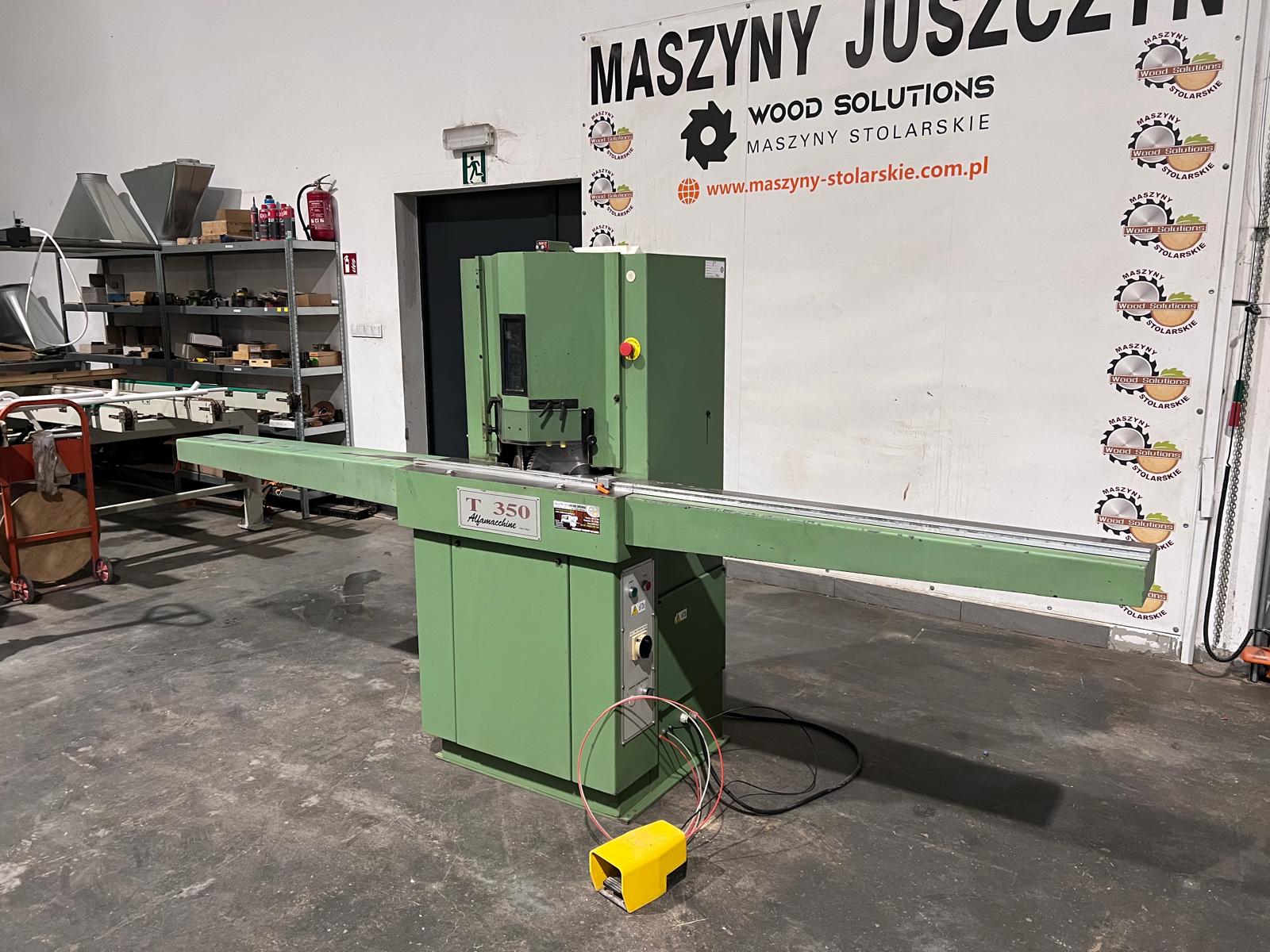 Dwupiła ukośnica ALFAMACCHINE T350 - obrazek 12