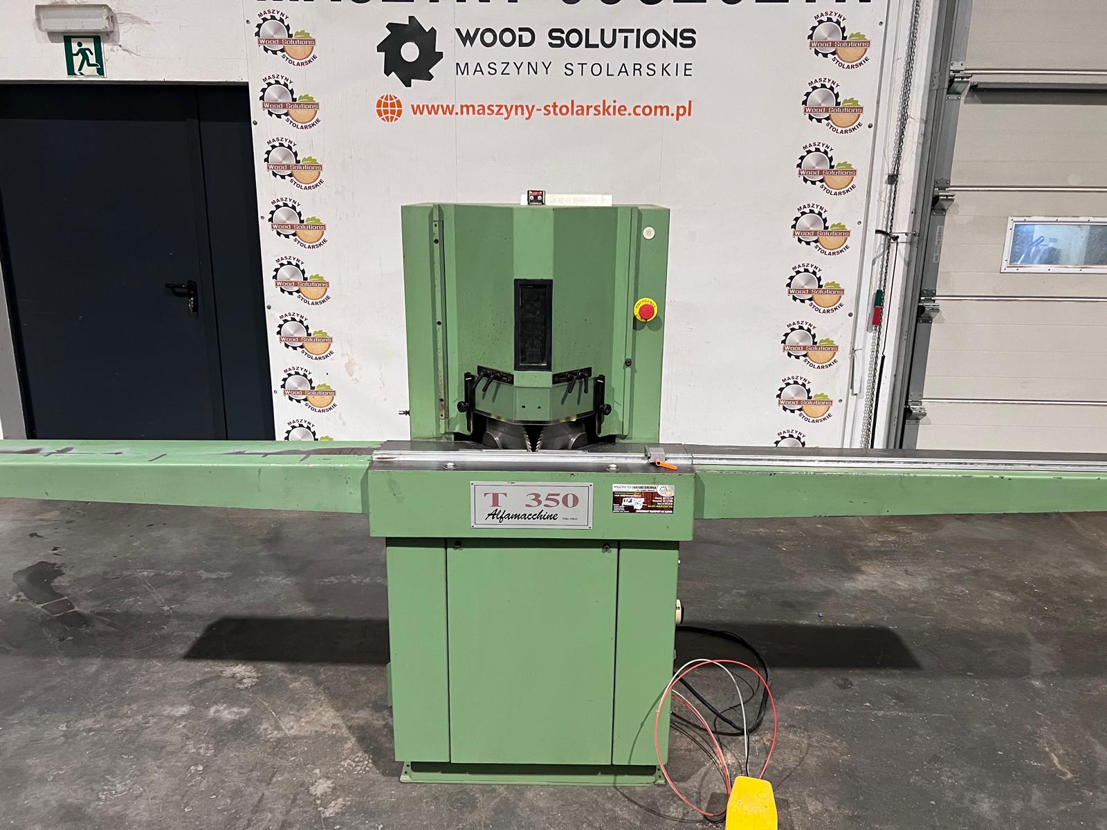 Dwupiła ukośnica ALFAMACCHINE T350 - obrazek 10