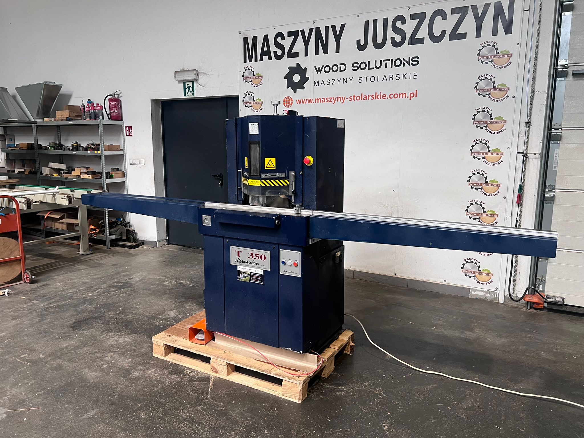 Dwupiła ukośnica ALFAMACCHINE T350 - obrazek 3