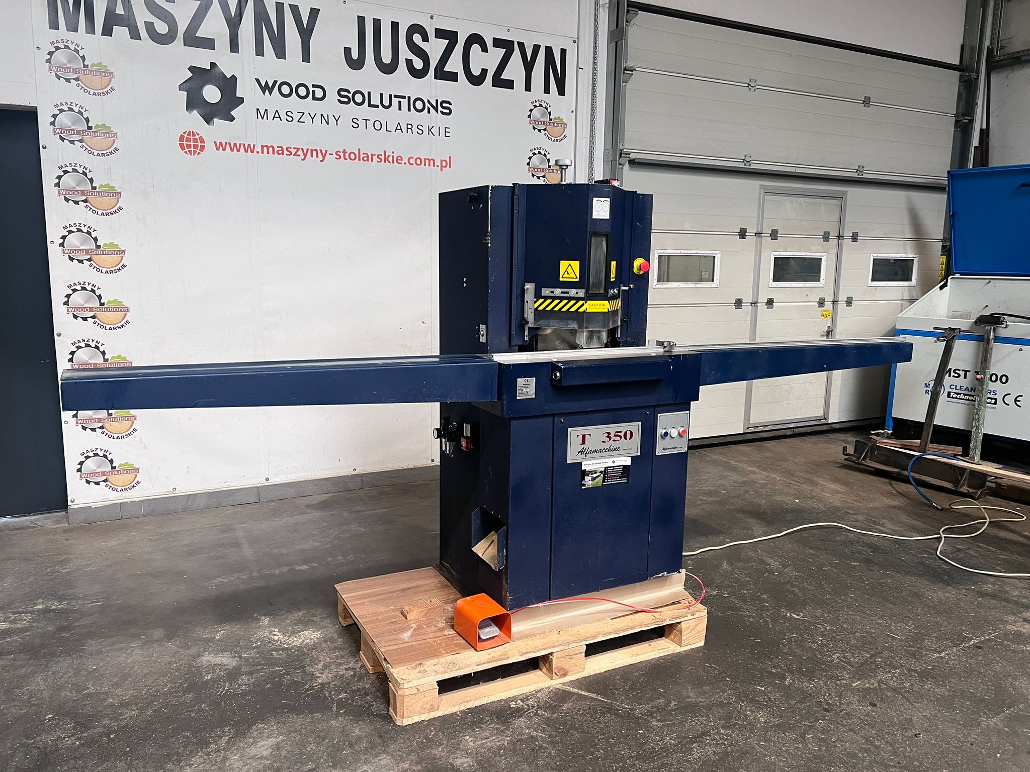 Dwupiła ukośnica ALFAMACCHINE T350 - obrazek 2