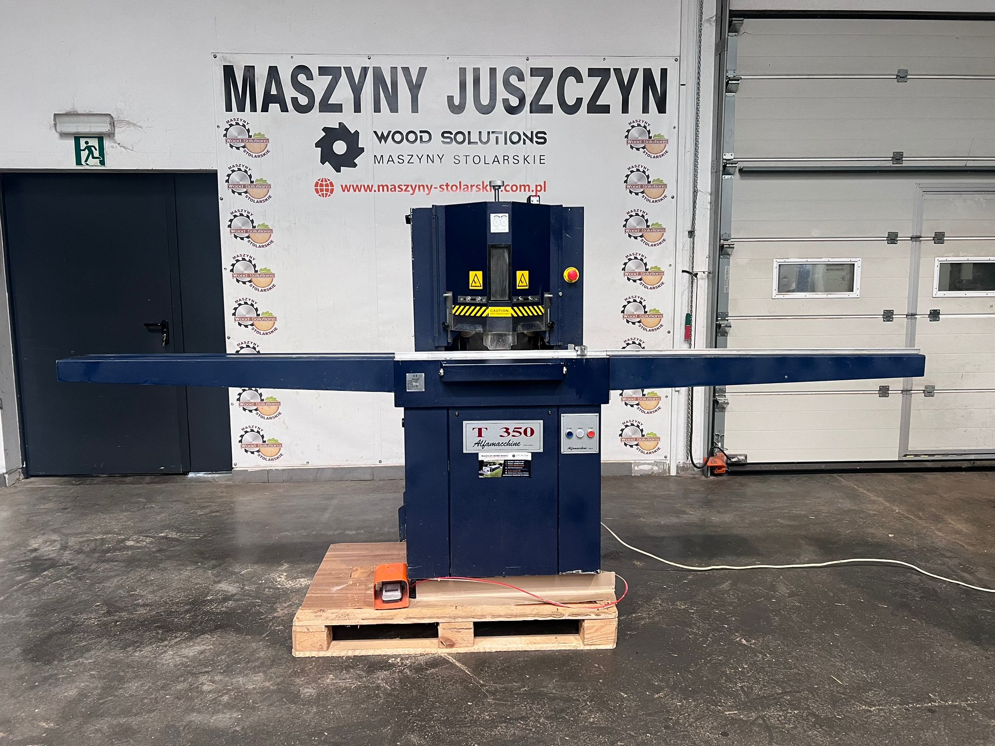 Dwupiła ukośnica ALFAMACCHINE T350 - obrazek 5