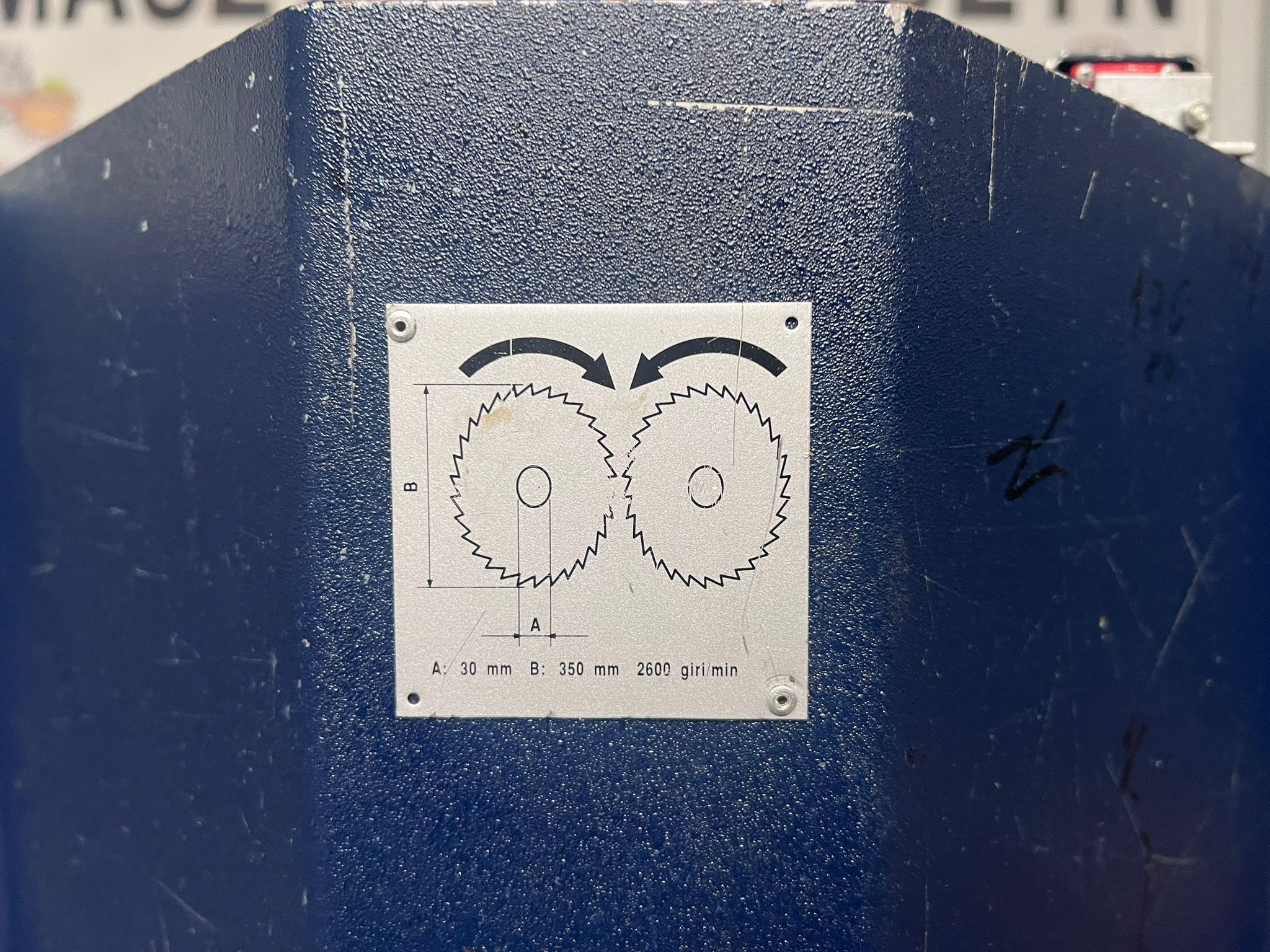 Dwupiła ukośnica ALFAMACCHINE T350 - obrazek 9