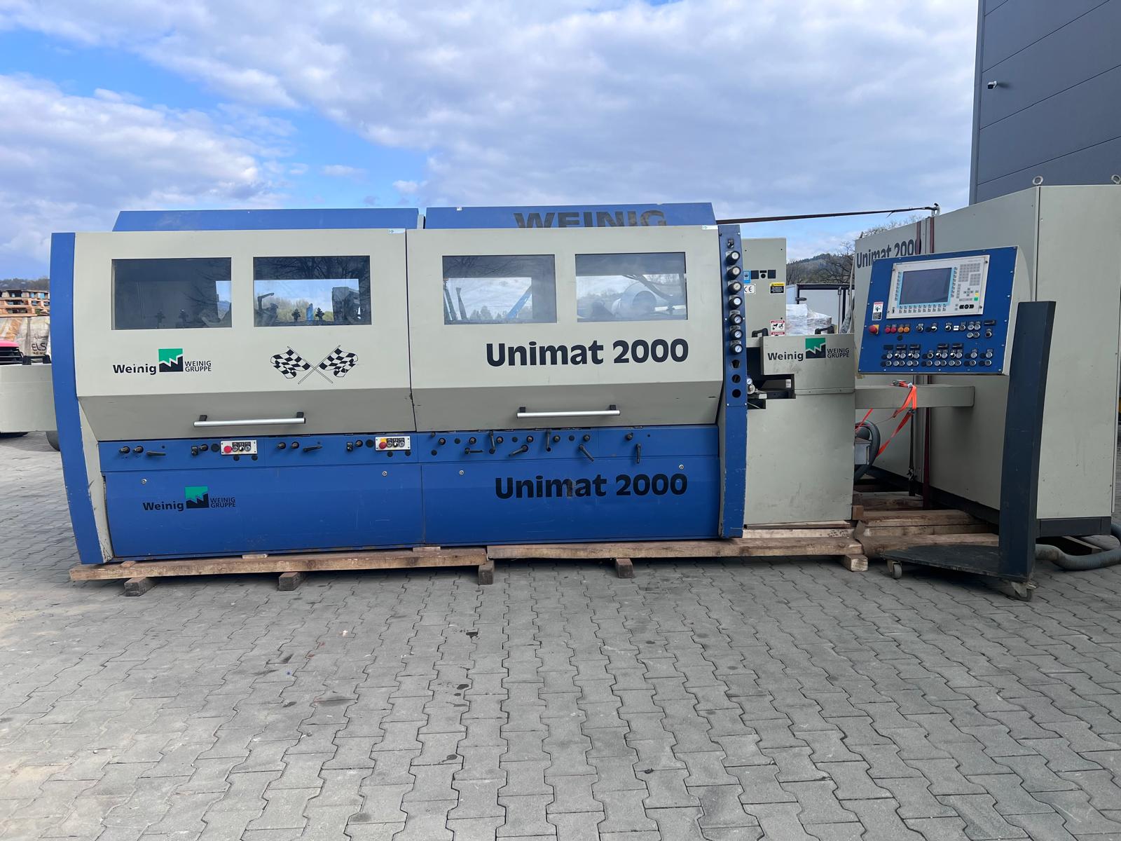 Strugarka czterostronna Weinig Unimat 2000 - obrazek 2