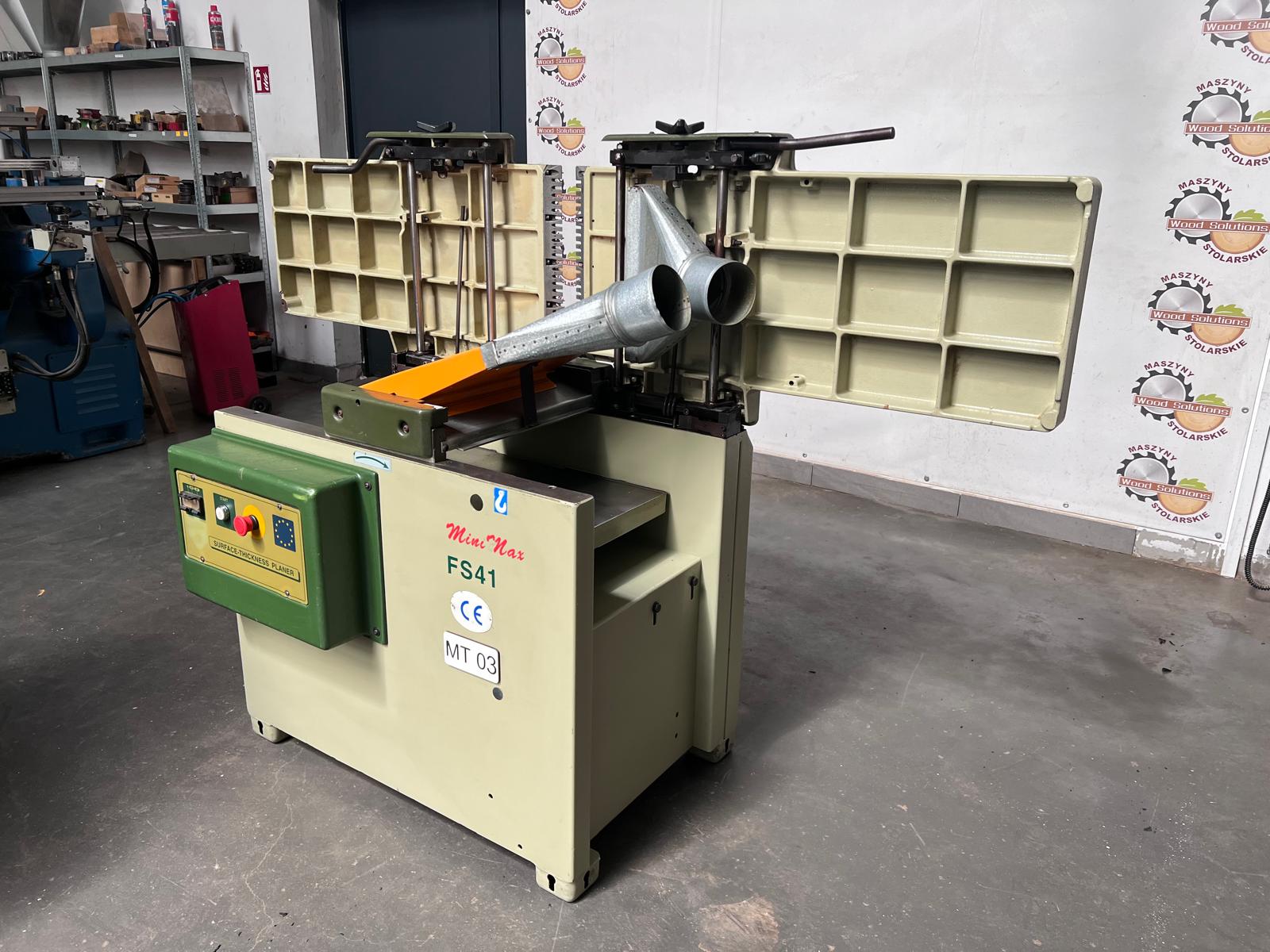 Wyrówniarko-grubościówka SCM Mini Max FS410 - obrazek 4