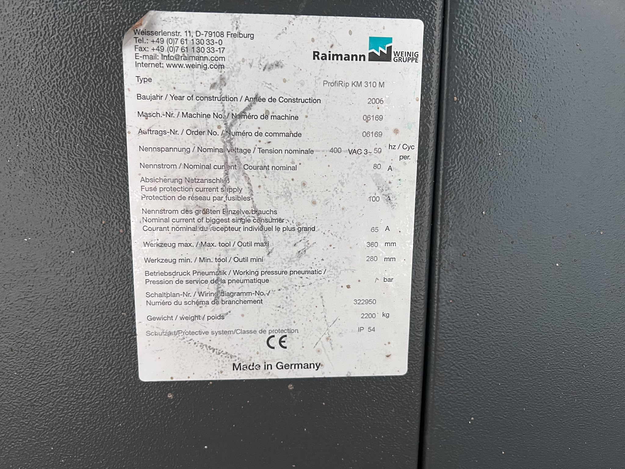 Wielopiła Raimann ProfiRip KM310M - obrazek 11