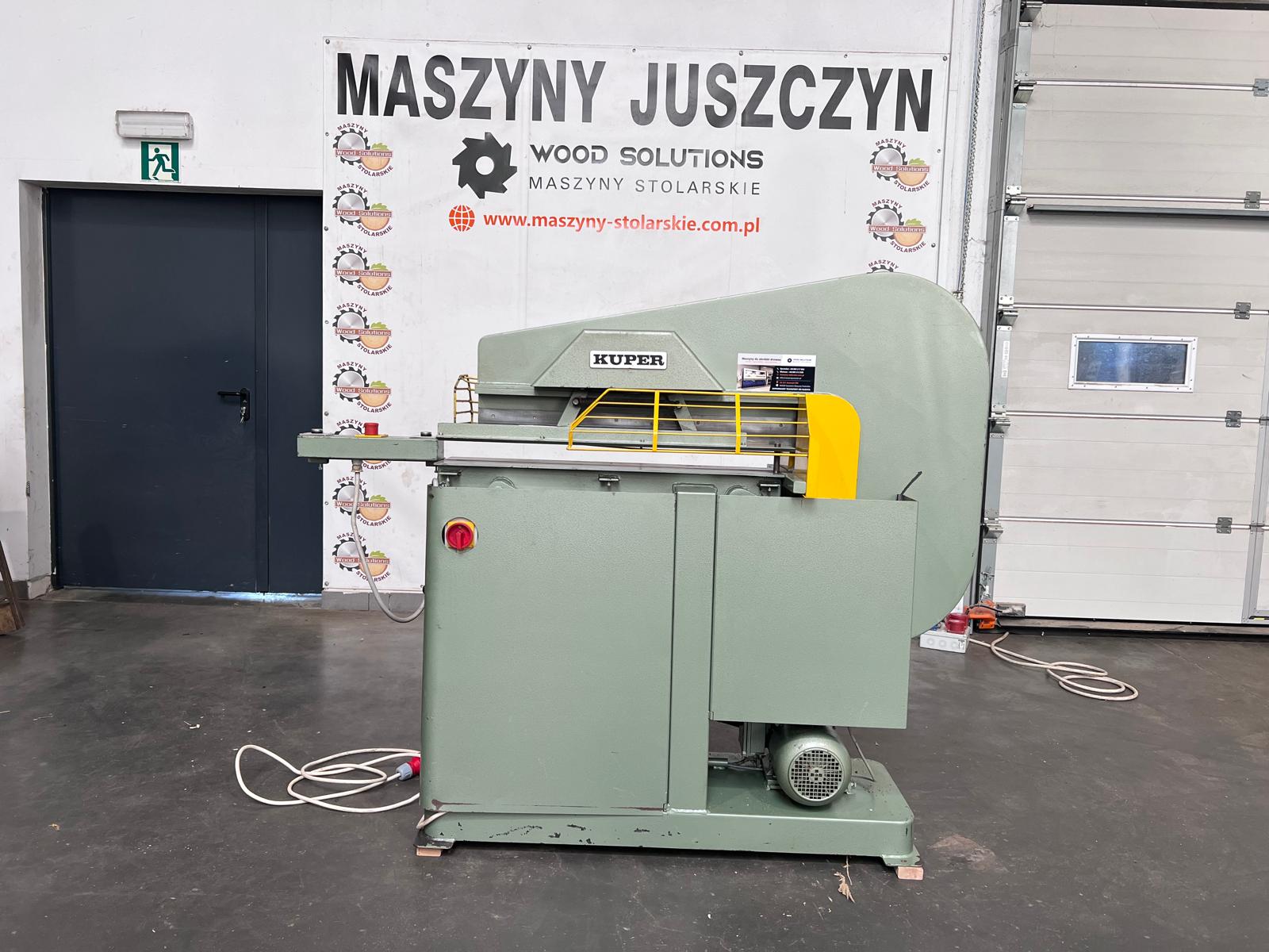 Gilotyna do cięcia wzdłużnego forniru Kuper ZV800E