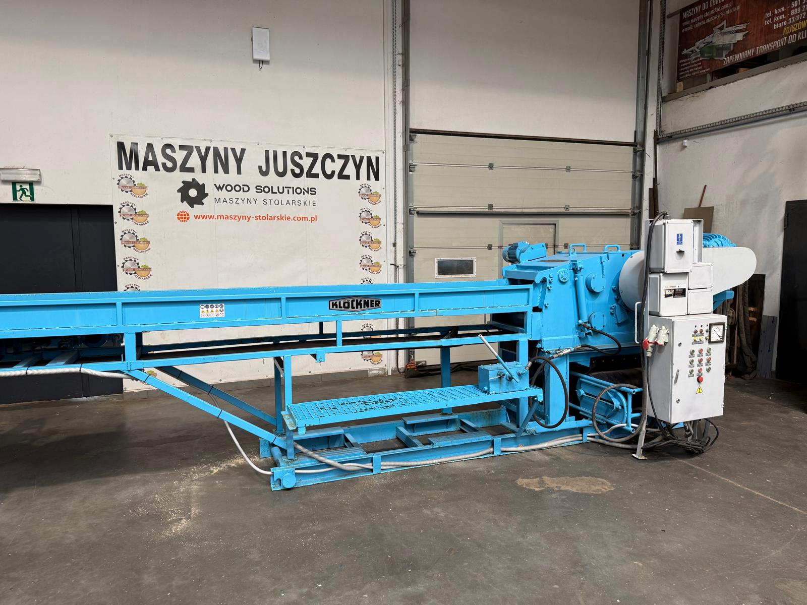 Rębak Rozdrabniacz KLOCKNER 120×500 K-2WV
