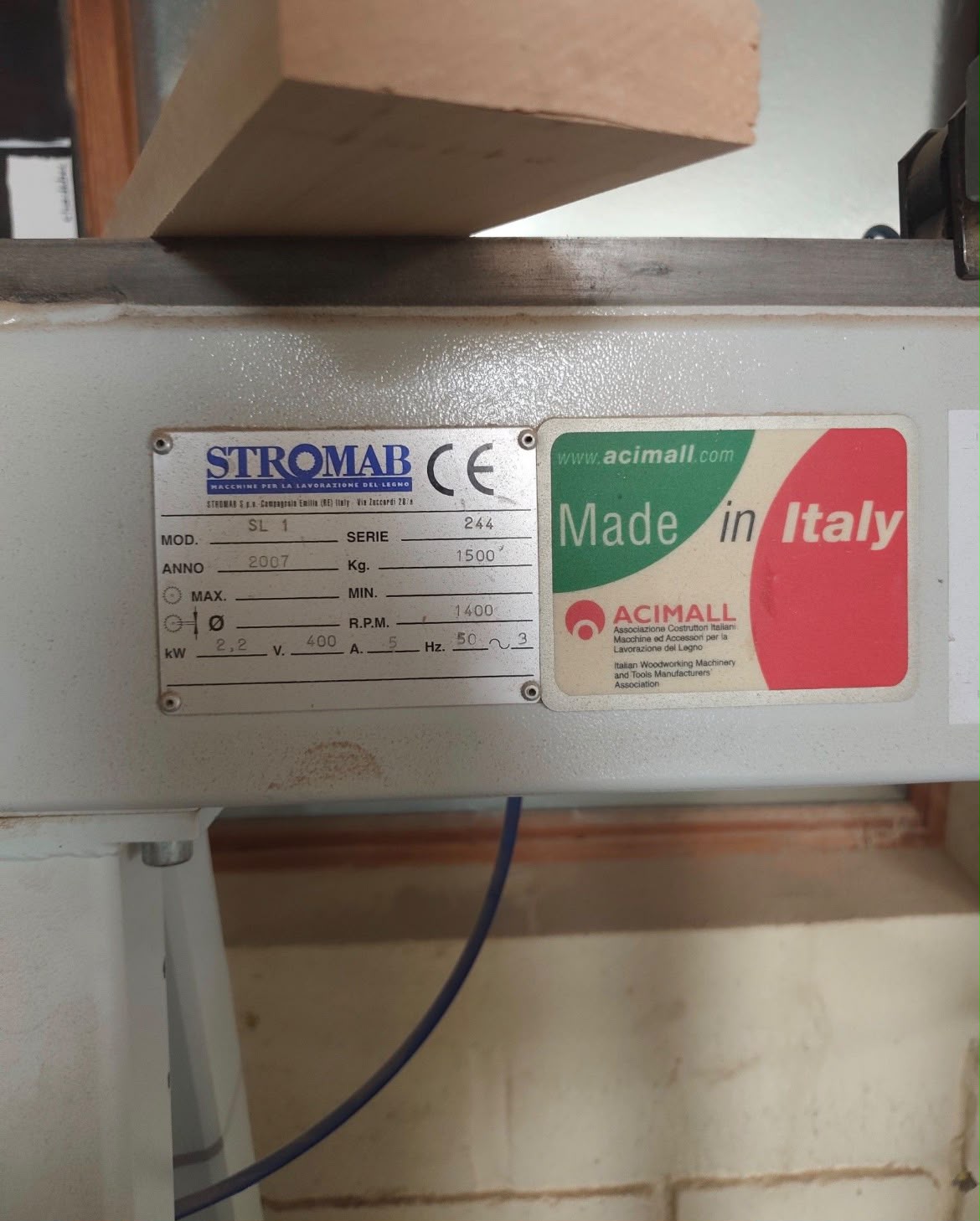 Prasa do klejenia blokowego STROMAB SL-1 - obrazek 3