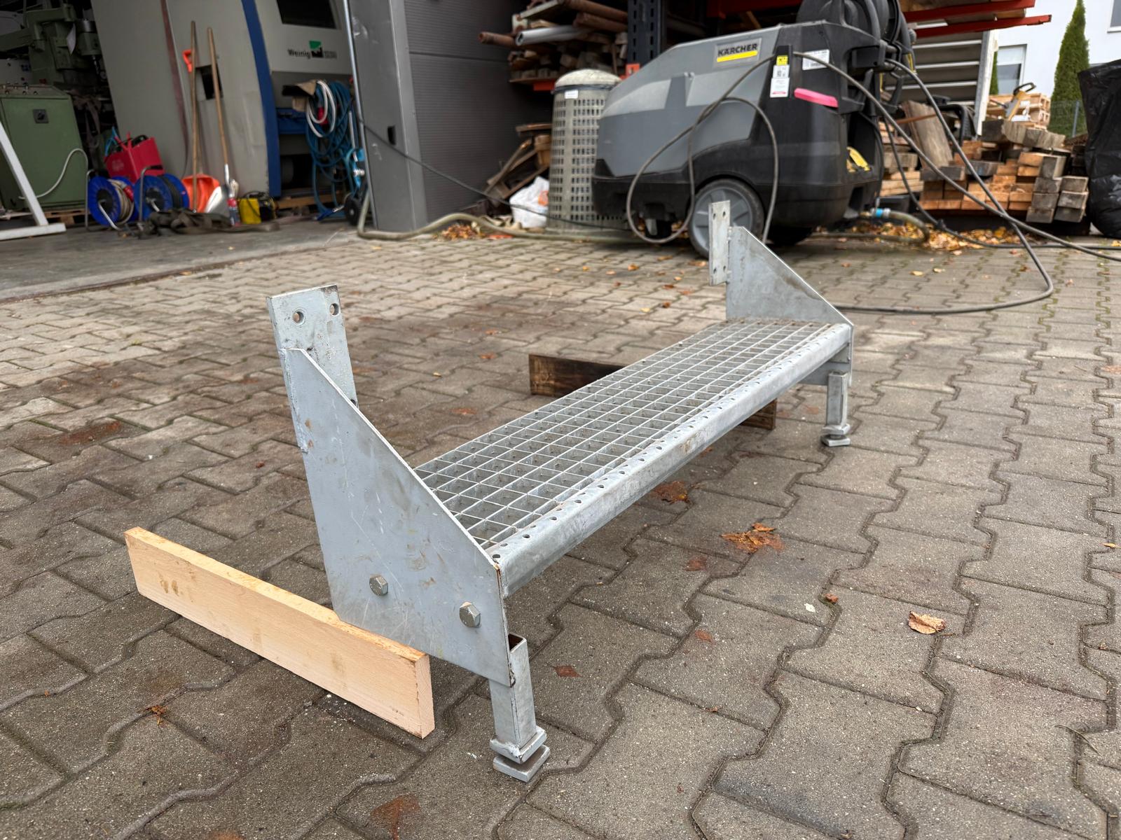Podest stalowy ocynkowany WEMA – stopień roboczy / pomost przemysłowy - obrazek 5