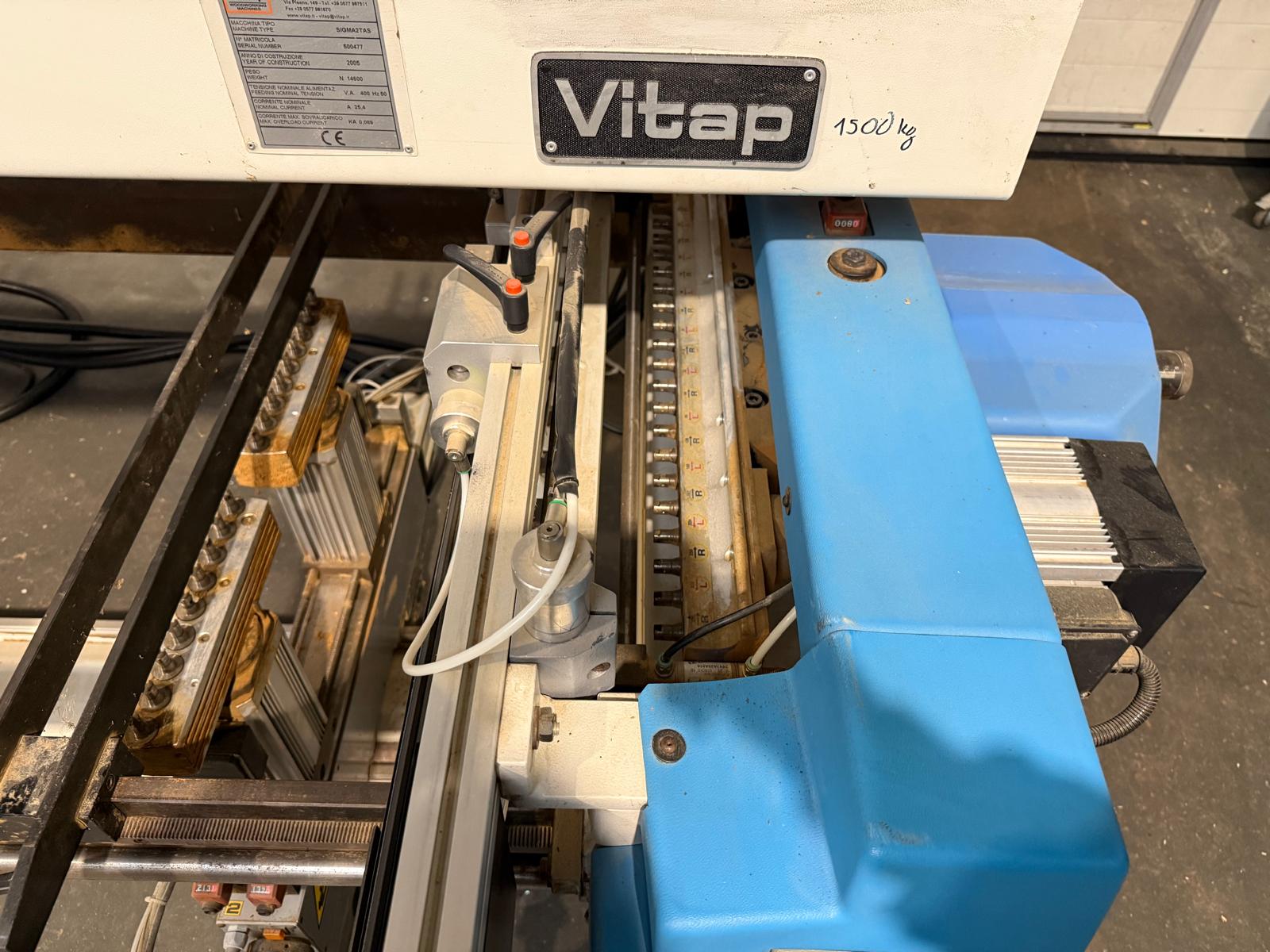 Wiertarka przelotowa Vitap Sigma 2TAS - obrazek 3